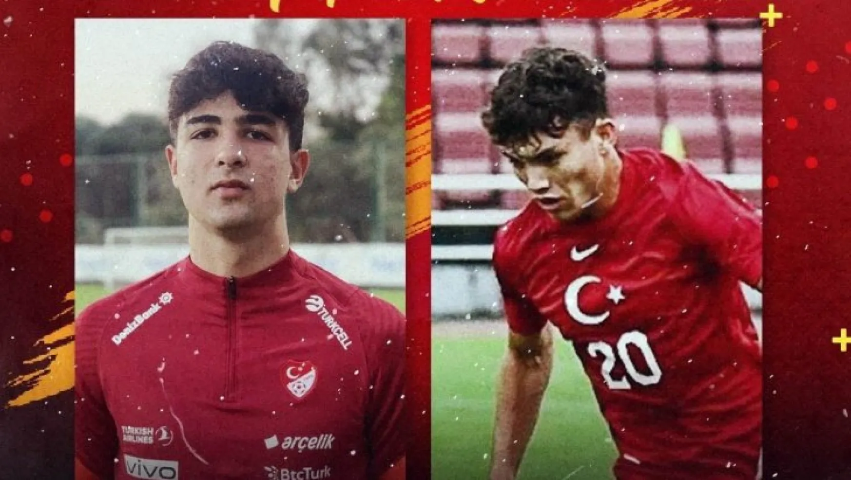 Kayserispor'dan 2 oyuncuya milli davet