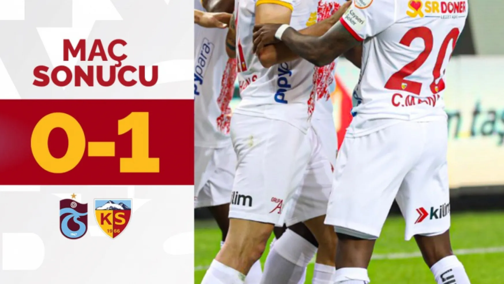 Kayserispor, deplasmandan galibiyetle döndü: 0-1