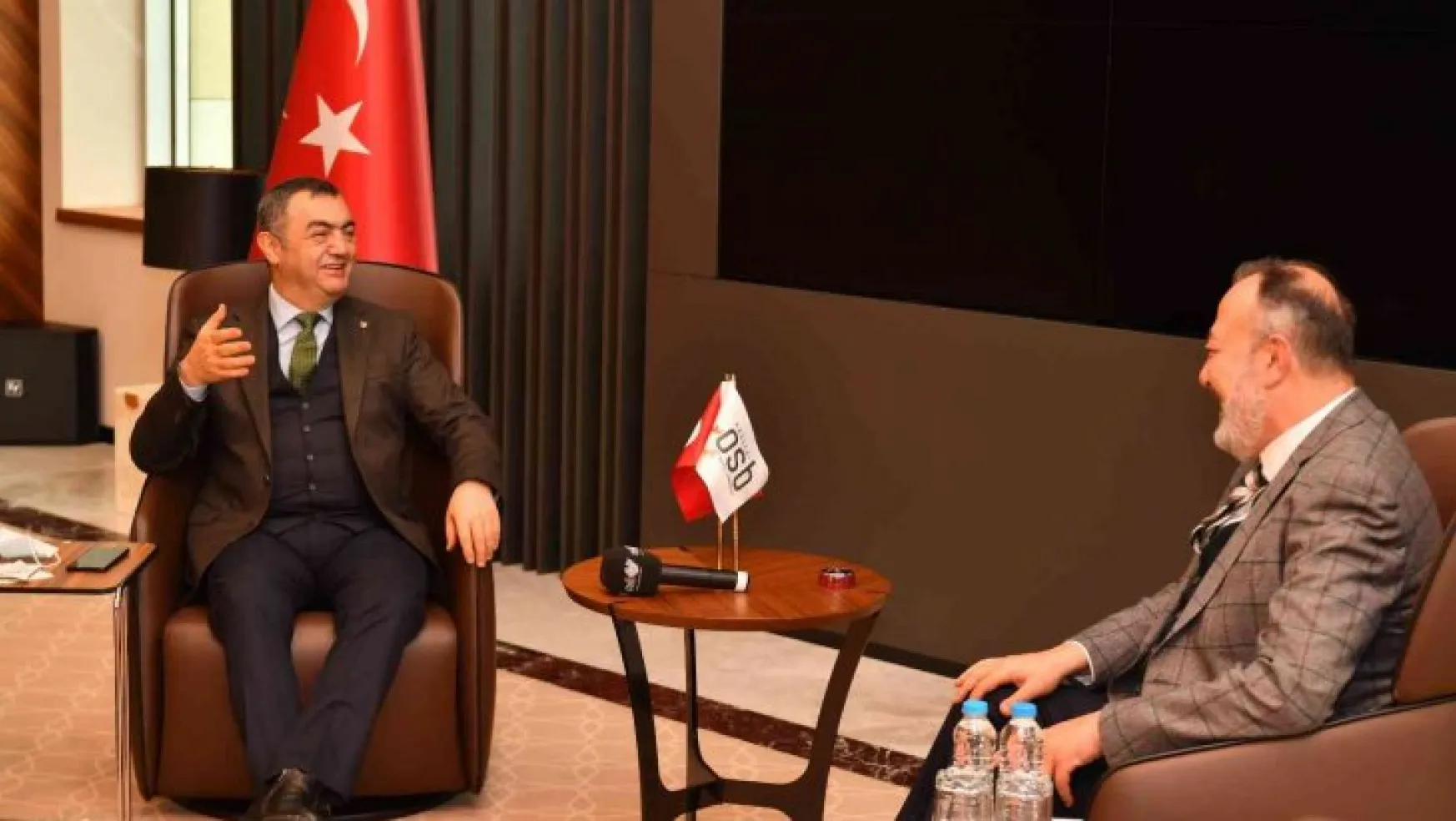 KAYSO Başkanı Büyüksimitci'den, Kayseri OSB Başkanı İmamoğlu'na ziyaret