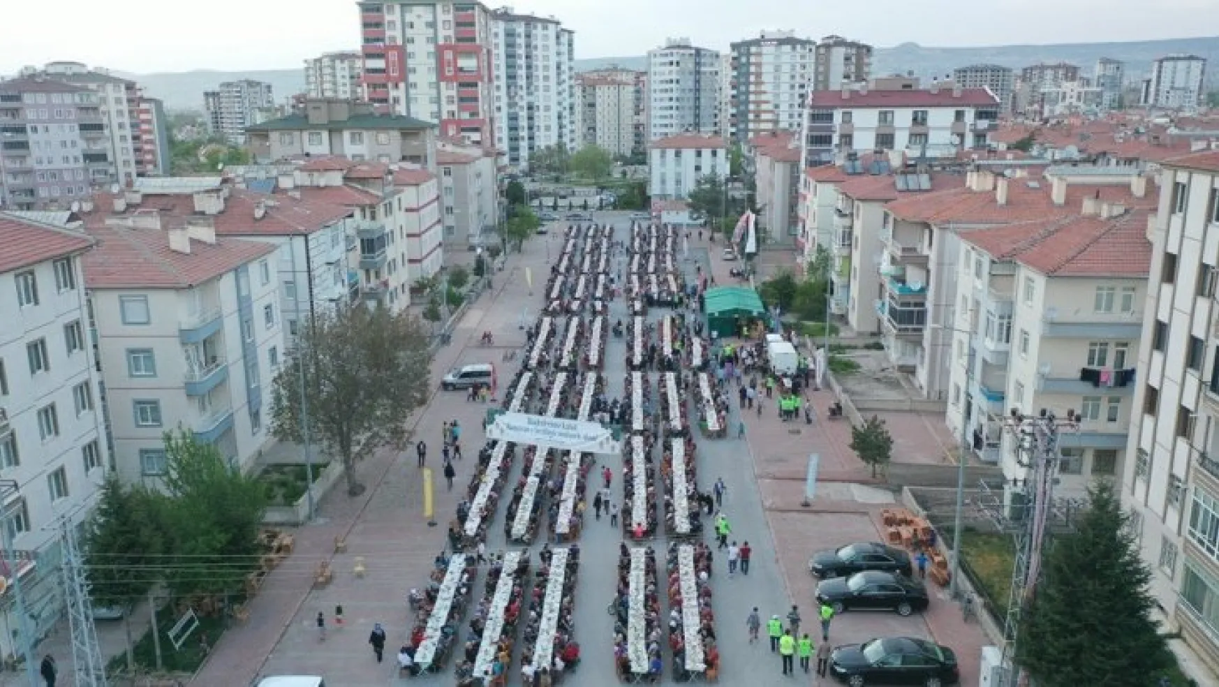 Kocasinan'ın iftarına 4 bin 300 kişi katıldı