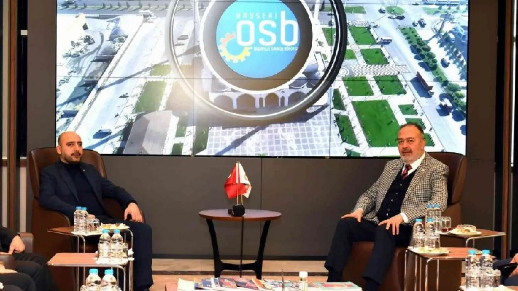 KTB Başkanı Bağlamış'tan Kayseri OSB'ye ziyaret