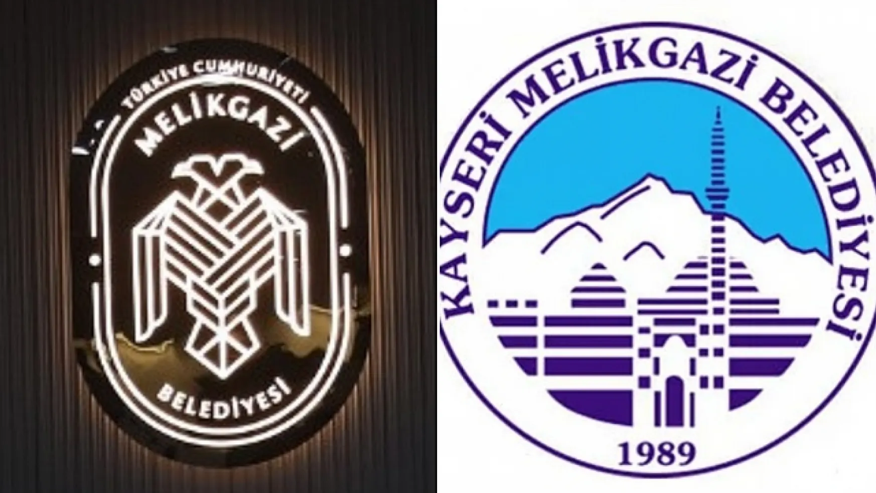 Melikgazi Belediyesi, logolarda, 'Türkiye Cumhuriyeti' furyasını başlattı