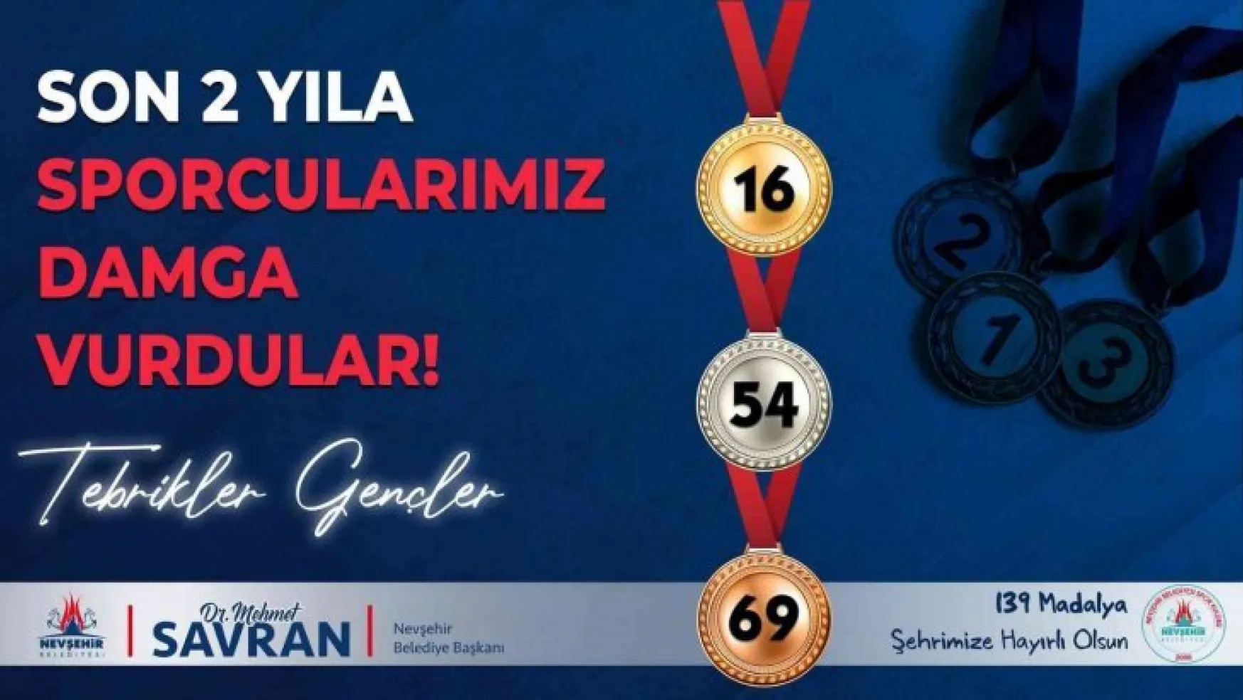 Nevşehir'de genç sporcular başarılarıyla göz kamaştırıyor