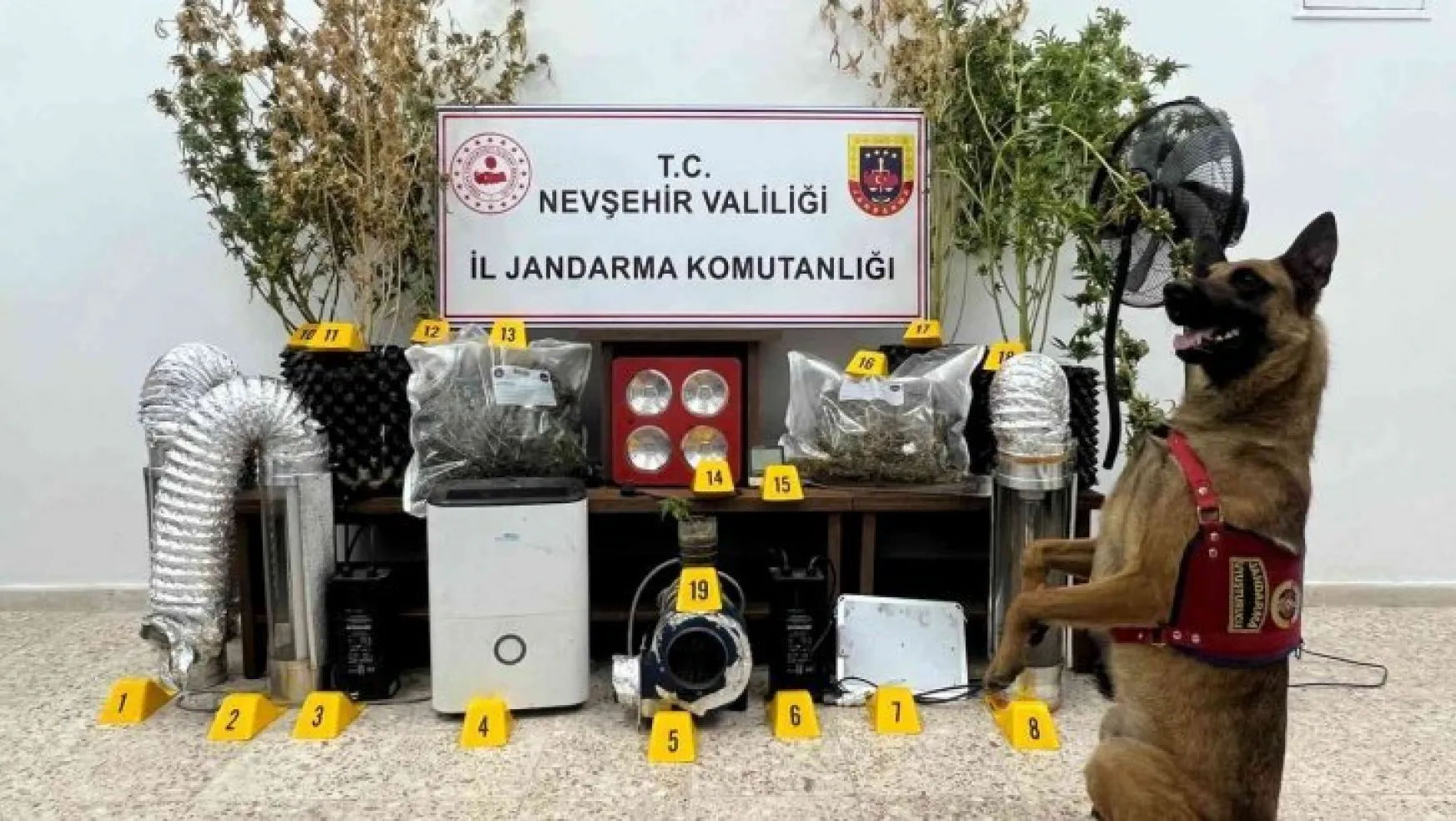 Nevşehir'de uyuşturucu operasyonu: 3 gözaltı