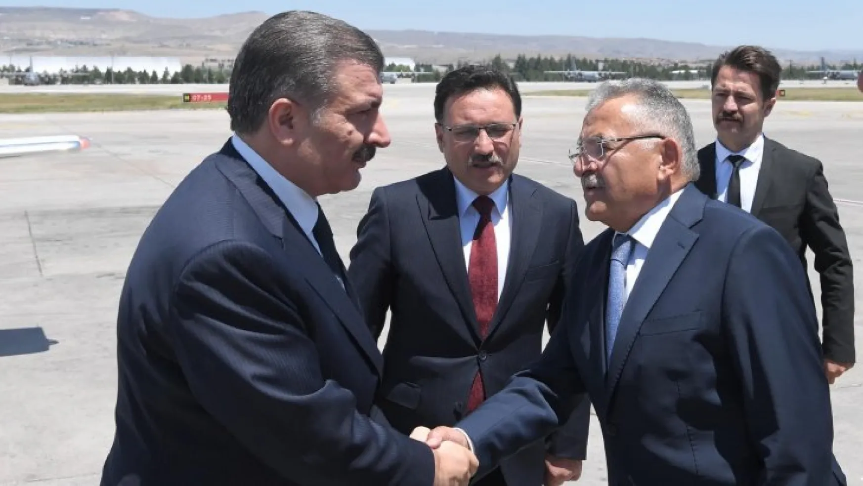 Sağlık Bakanı Fahrettin Koca, Kayseri'ye geldi