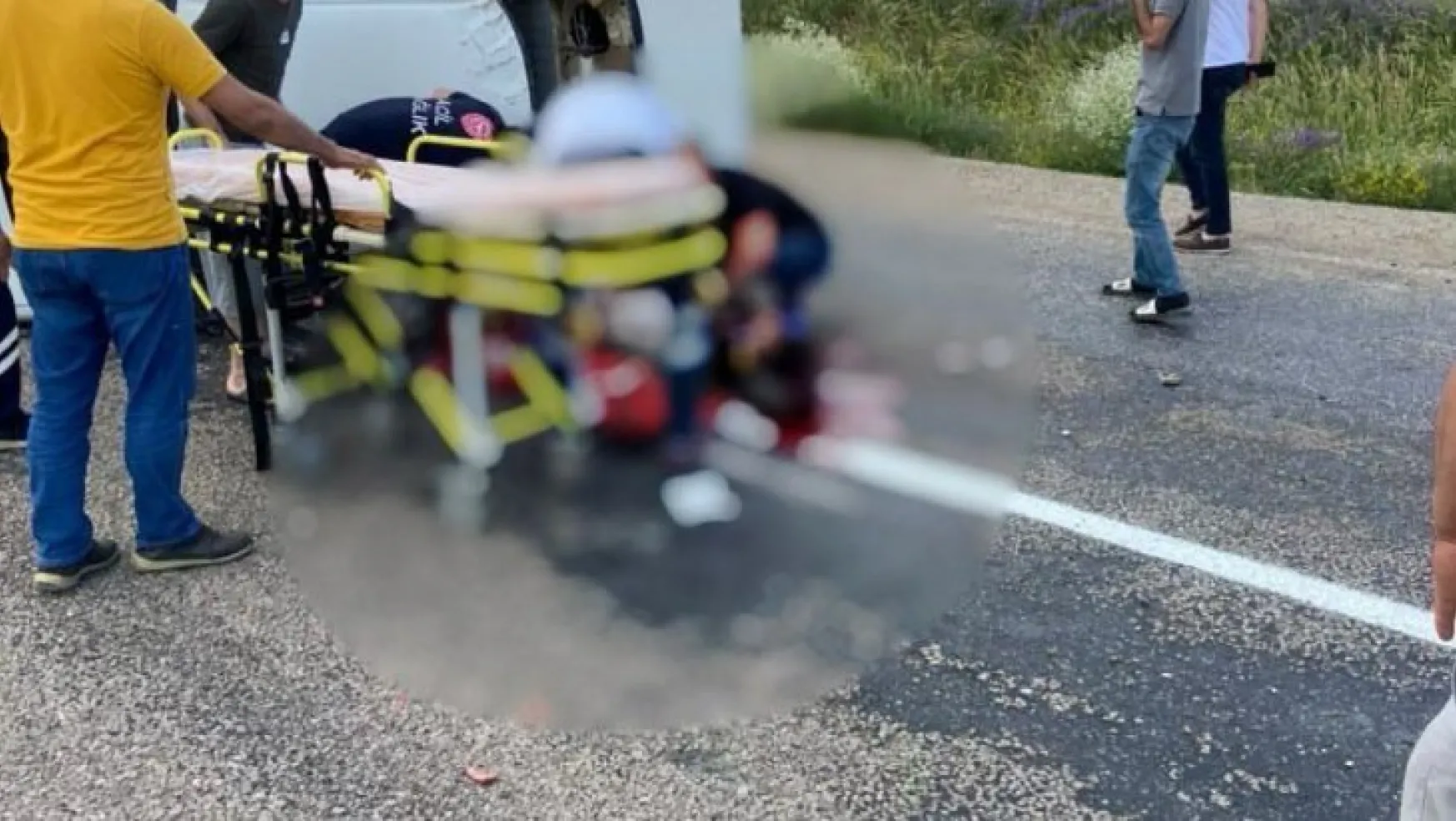 Sarız-Kahramanmaraş yolunda feci kaza: 1 ölü 2 yaralı