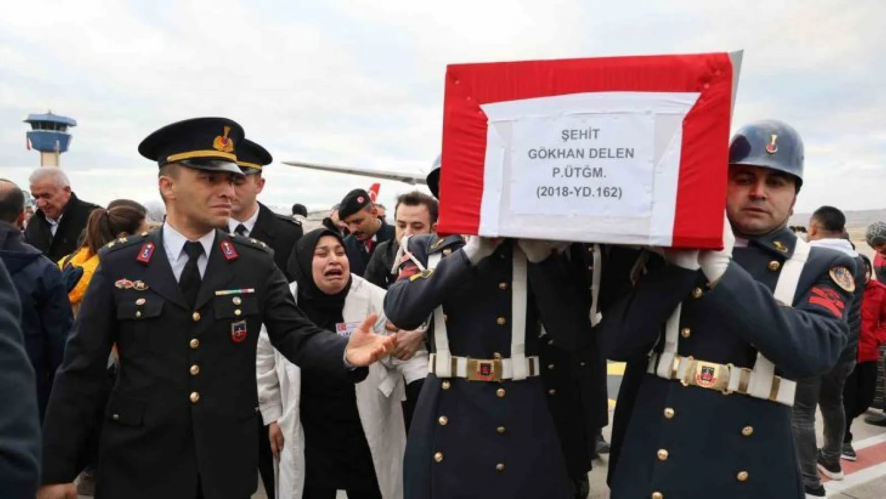 Şehit Gökhan Delen ve Kemal Batur'un naaşları Nevşehir'de karşılandı