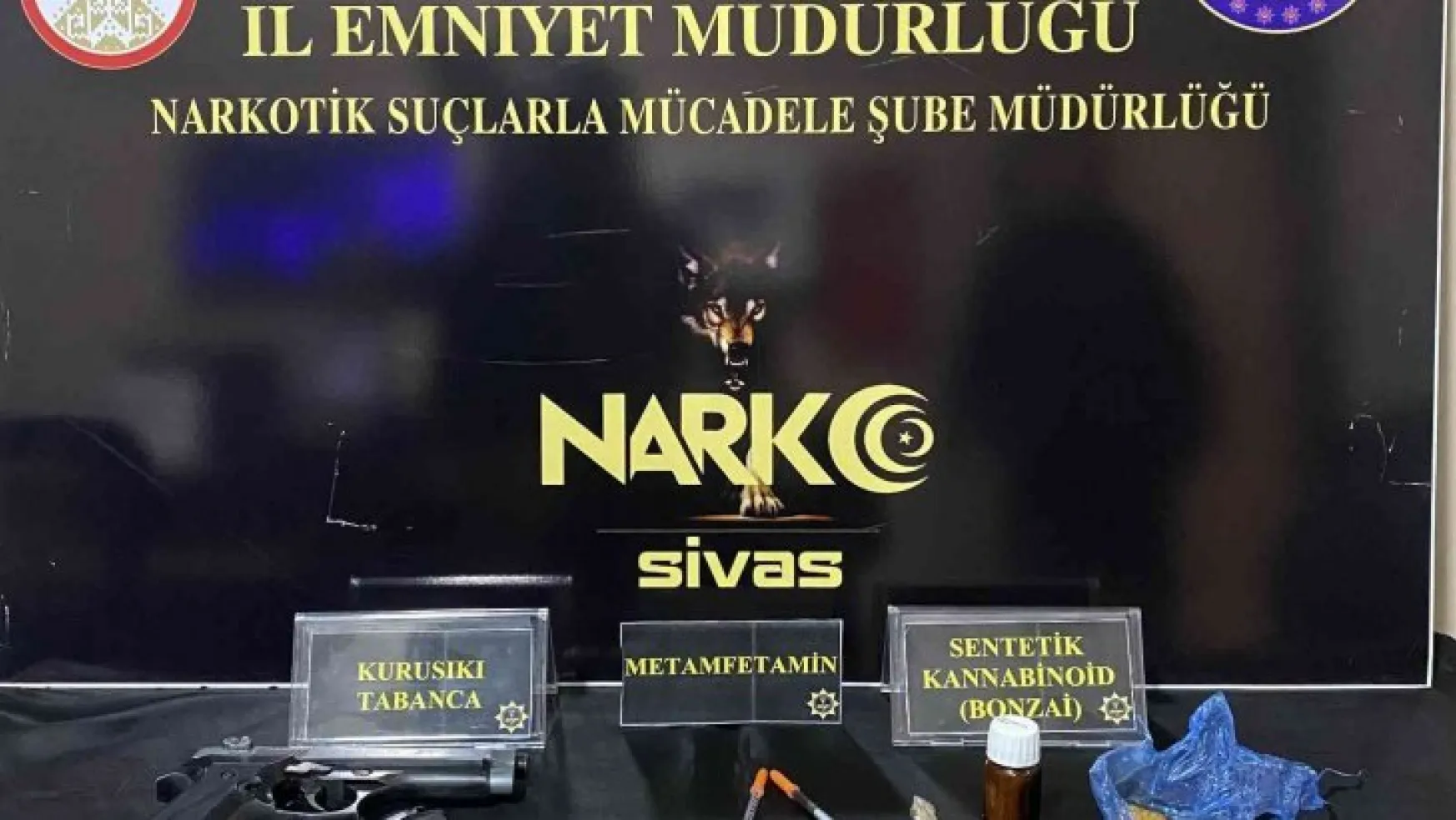 Sivas'ta 68 kişiye uyuşturucu suçlarından işlem yapıldı