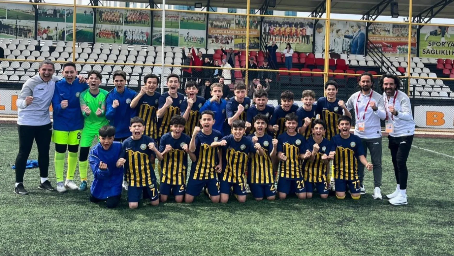 Talasgücü U-14 Futbol Takımı Türkiye Finali'ne yükseldi