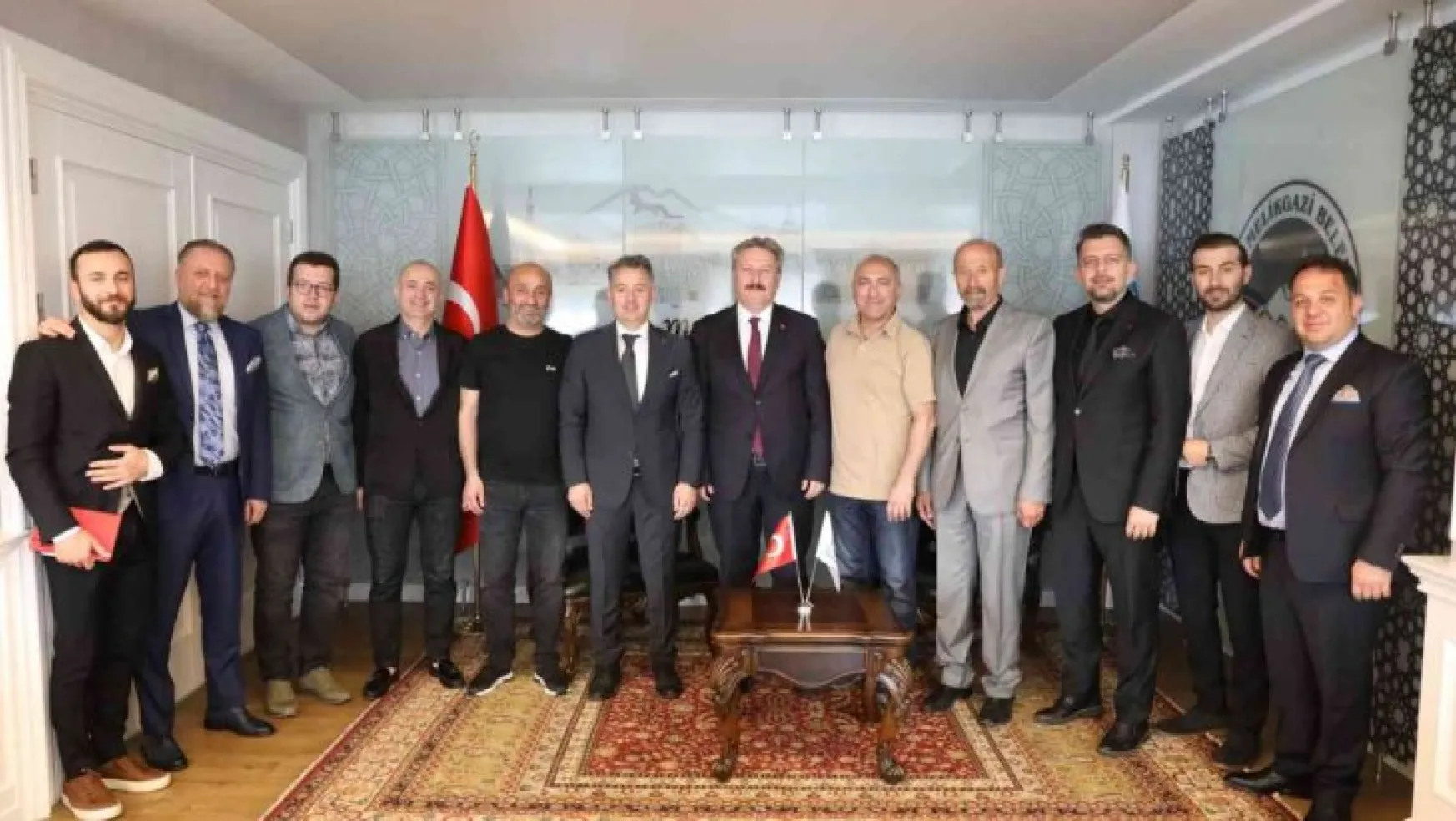 Türkiye Kayak Federasyonu başkan adayından, Melikgazi'ye ziyaret