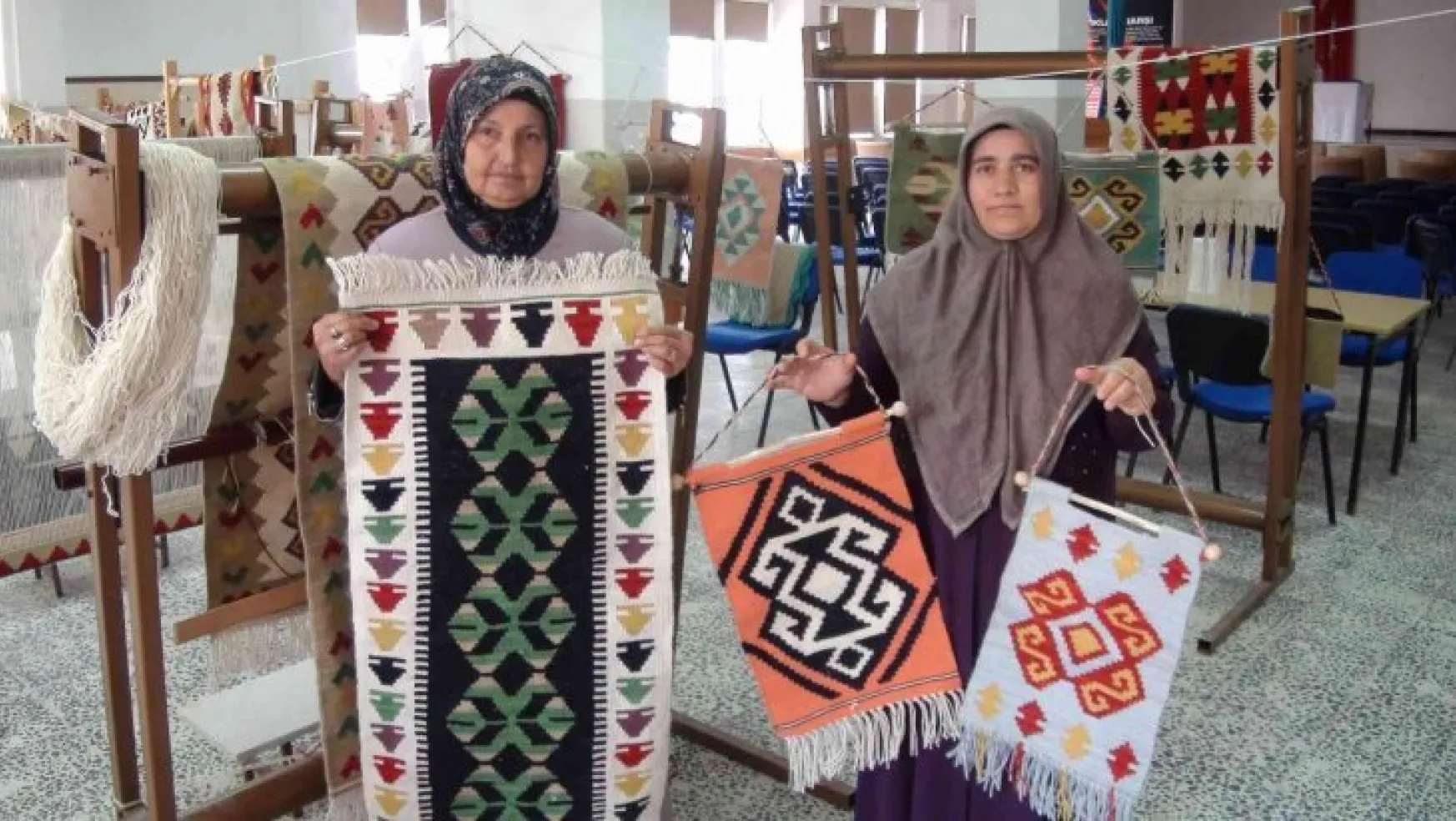 Unutulmaya yüz tutmuş dokumacılık, Yozgatlı kadınların elinde hayat buluyor