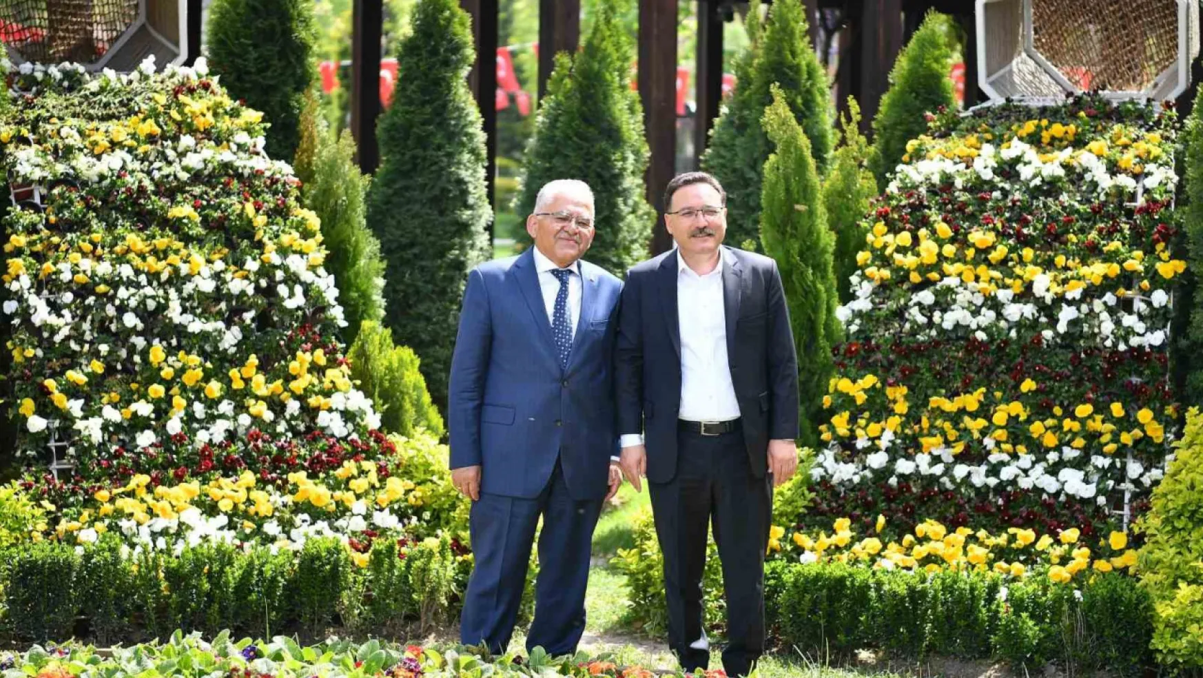 Vali Çiçek'ten Başkan Büyükkılıç'a 'hayırlı olsun' ziyareti