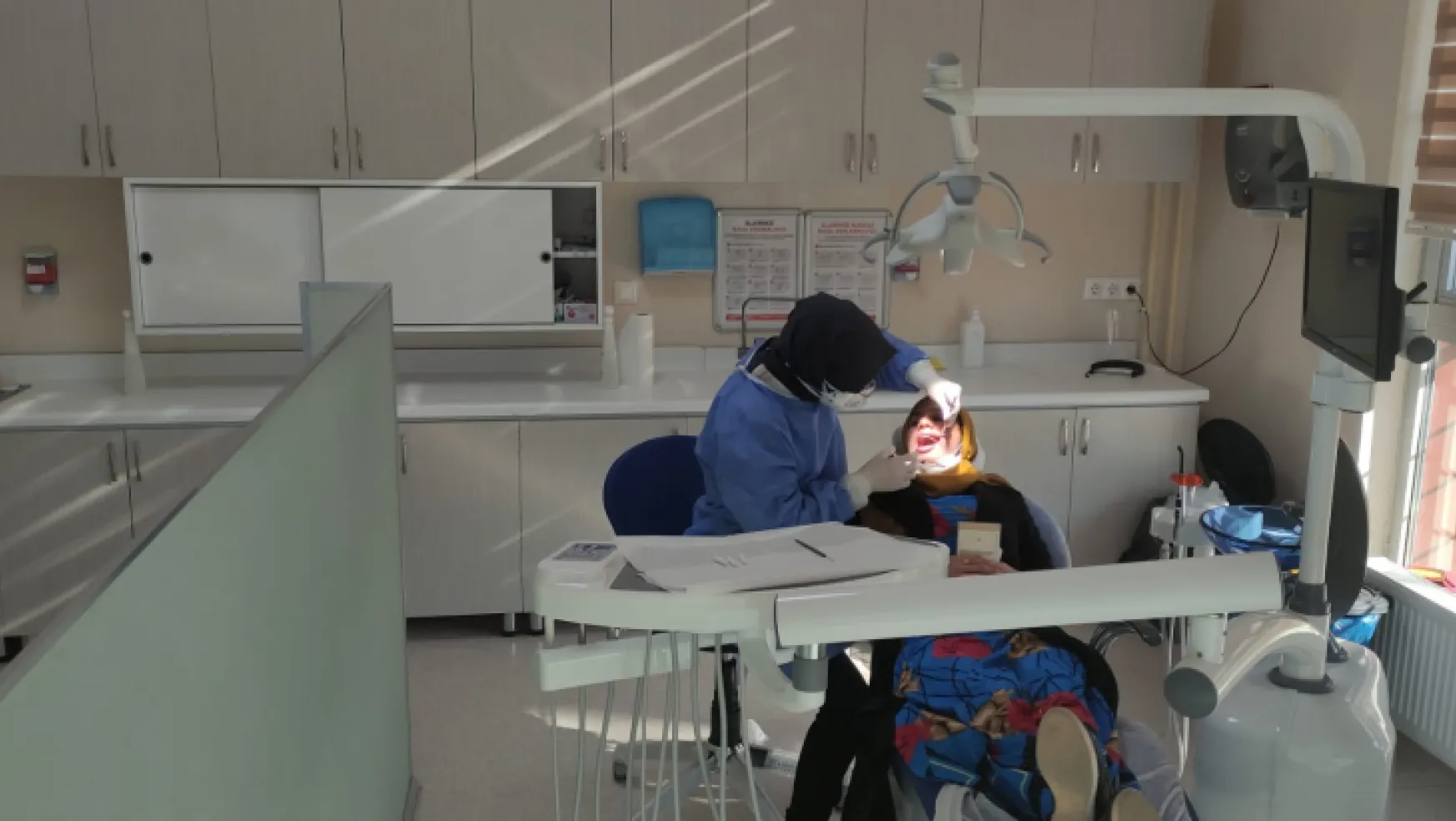 Yeşilhisar Devlet Hastanesi yeni diş ünitelerine kavuştu