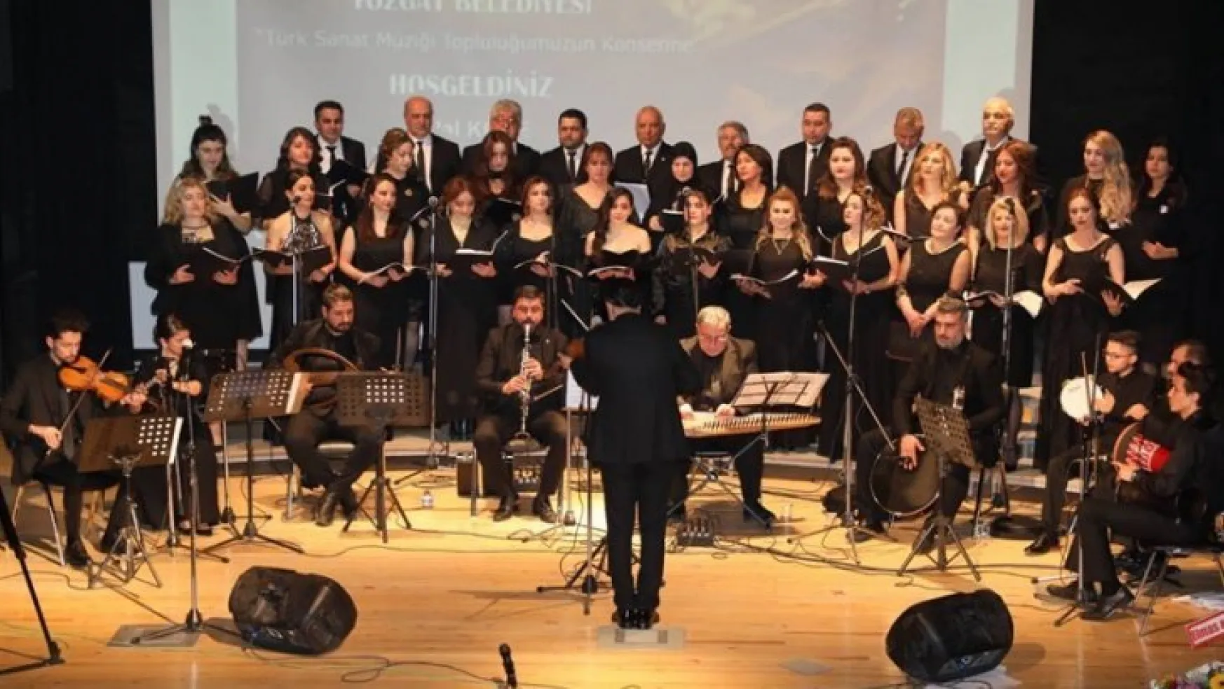 Yozgat Belediyesi Türk Sanat Müziği Topluluğu kulakların pasını sildi
