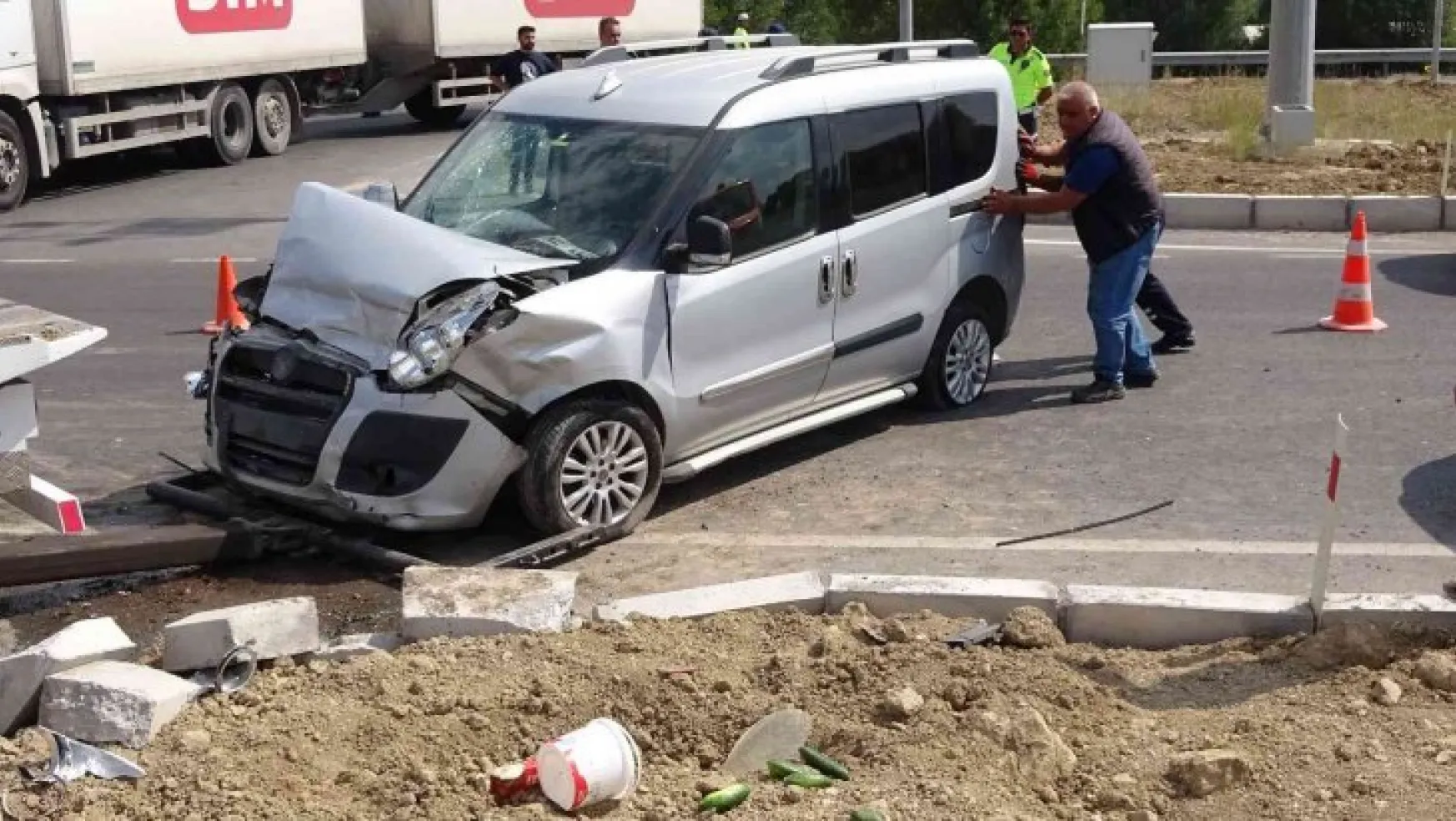 Yozgat'ta trafik kazası: 6 yaralı