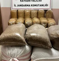 600 kilogram bandrolsüz tütün ele geçirildi