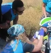 Ali Dağı'nda Korku Dolu Anlar: Fransız Turist Havalanamadan Yuvarlandı