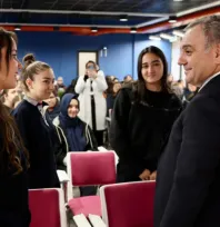 Atlas Eğitim Kurumları Öğrencileri Rektör Prof. Dr. Fatih Altun'u konuk etti