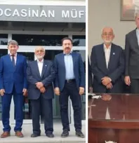 Başkan Ahmet Taş, Kocasinan ve Melikgazi İlçe Müftülerini Ziyaret Etti