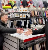 Başkan Altun, esnaflarla bir araya geldi