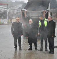 Başkan Büyükkılıç, Talas'taki altyapı ve üstyapı çalışmalarını inceledi