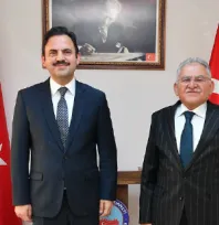 Başkan Büyükkılıç'tan Kaymakamlara Ziyaret