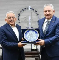 Başkan Büyükkılıç, Tarım Reformu Genel Müdürü Yıldız'ı Ağırladı