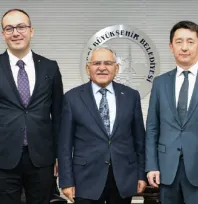 Başkan Büyükkılıç, Tataristan Temsilcisi Gataullin'i ağırladı