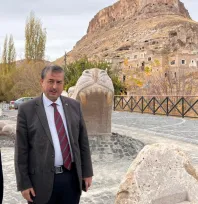 Başkan Taşyapan ve Kaymakam Adıgüzel, Soğanlı Vadisi'nde incelemede bulundu