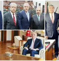 Başkan Yalçın'dan Ankara'da Önemli Temaslar