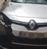 Benzinlikte drift atan araç kazaya sebep oldu