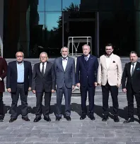 Büyükkılıç ve Akar'dan İlim Yayma Cemiyeti Ziyareti