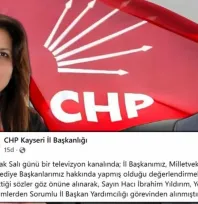 CHP İl Yönetiminde Tasfiye: H. İbrahim Yıldırım Görevden Alındı