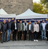 Çopuroğlu'ndan Meydanda üye çalışması yapan teşkilata destek