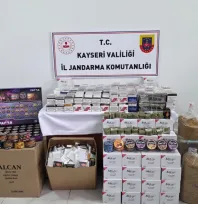 Develi'de kaçakçılık operasyonu: 26 bin 240 içi tütün doldurulmuş makaron