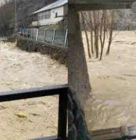 Develi'de Sağanak Yağış Hayatı Felç Etti: Evler ve Ahırlar Su Altında Kaldı