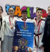 Emniyet Erva sporcularından 22 madalya
