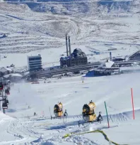 Erciyes Kayak Merkezi'nde Kar Garantili Sezon
