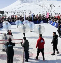 Erciyes Kış Festivali'ne Yoğun Katılım