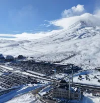Erciyes'te Kar Bereketi: Kar 2 metreyi aştı