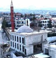 Eski Aynalı Cami Yeniden İnşa Ediliyor
