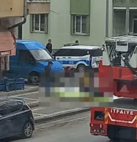 Fevzi Çakmak'ta yüksekten düşen genç ağır yaralandı