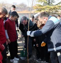 Hacılar'da Ağaç Dikim Etkinliği