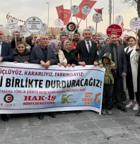 HAK-İŞ: Şiddetin her türlüsüne karşı 81 ilde meydanlardayız