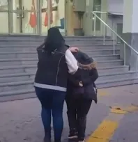 Hırsızlık suçundan aranan kadın yakalandı
