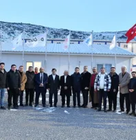 Hızlı Tren Oymağaç Şantiyesi'nde İnceleme