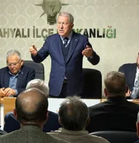 Hulusi Akar'dan Teşkilatlara Moral Mesajı: 'Çatlasalar da Patlasalar da Başaracağız'