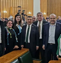 İYİ Partili Kayserililer, Meclis Grup Toplantısına Katıldı