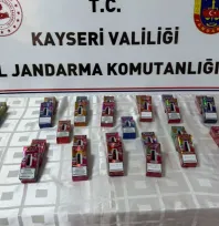 Jandarma 930 paket bandrolsüz sigara, 30 adet elektronik sigara ele geçirdi