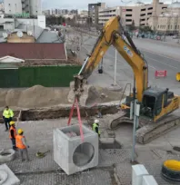 Kartal Kavşağı için 20 milyonluk altyapı çalışması